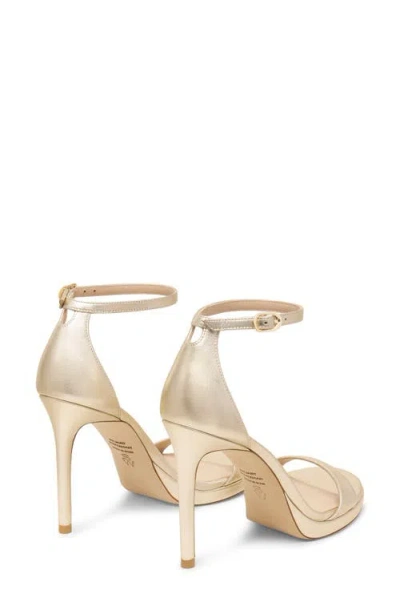 Stuart Weitzman Nudist Platform Sandal