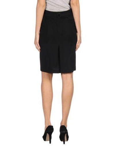 Shop Ann Demeulemeester Knee Length Skirts In Black