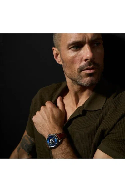 Fossil Men's Heritage Blue Dial Watch