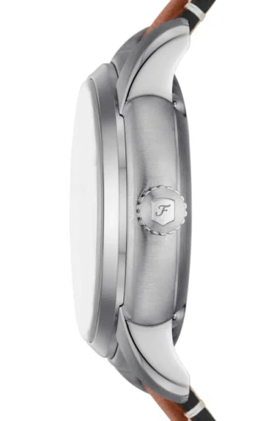 Fossil Men's Heritage Blue Dial Watch