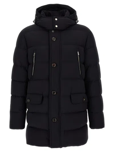 Moorer Gorner-kn Down Jacket In Black