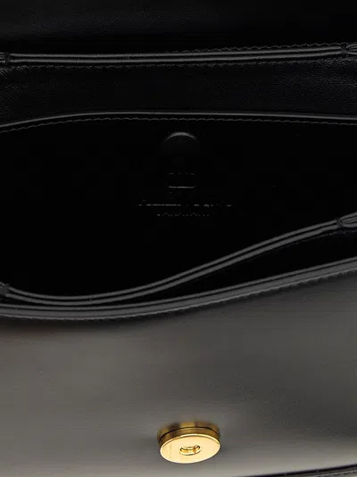 Valentino Garavani Small Vlogo Signature Flap Shoulder Bag In Black