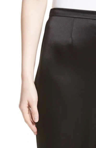 St John St. John Collection Kate Liquid Satin Pants In Black