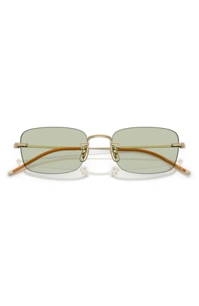 Oliver Peoples 53mm Rectangular Optical Glasses