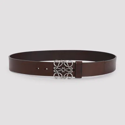 Loewe Chunky Anagram Adjustable Calf Skin Belt