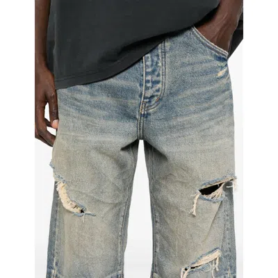 Purple Brand Cotton Denim In Blue