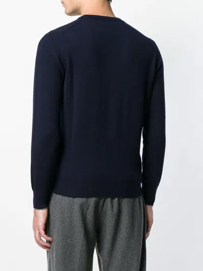 Brunello Cucinelli Cashmere Crewneck Sweater With Ribbed Finish