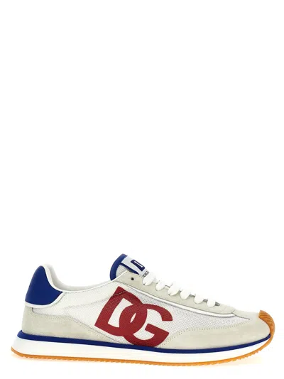 Dolce & Gabbana Cushion Low-top Sneakers Featuring Contrasting Elements