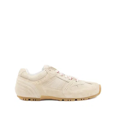 Alohas Tb.56 Suede Cream Leather Sneakers Shoes