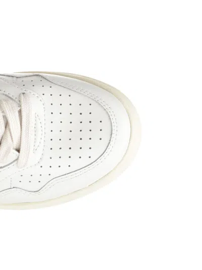 Autry Medialist Low Leather Sneakers In White