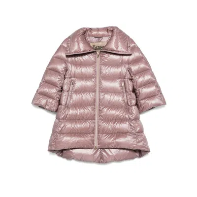 Herno Zippered Quilted Down Jacket