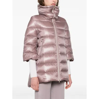 Herno Zippered Quilted Down Jacket