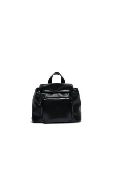 Marni Zaino In Tessuto Spalmato Con Logo In Black