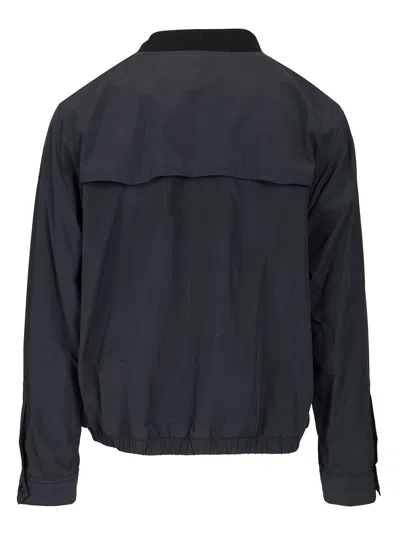 Moncler Genius Tatenen 3 Moncler Mercedes-benz Designed By Nigoldeneye Cotton Blend Jacket In Blue