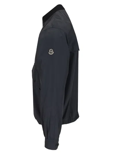 Moncler Genius Tatenen 3 Moncler Mercedes-benz Designed By Nigoldeneye Cotton Blend Jacket In Blue