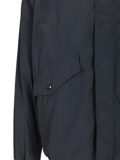 Moncler Genius Tatenen 3 Moncler Mercedes-benz Designed By Nigoldeneye Cotton Blend Jacket In Blue