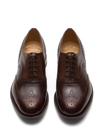 Church's Burwood Oxford Brogue Shoes In Brown