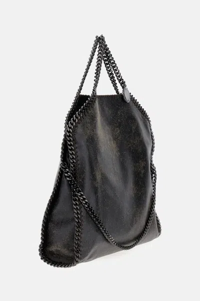 Stella Mccartney Aged Alter Suede 3-chain Cross-body Bag