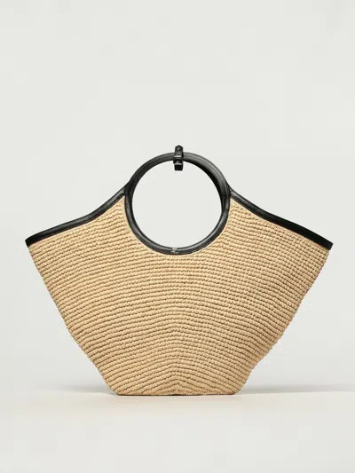 Courrèges Sacred Raffia Tote Bag