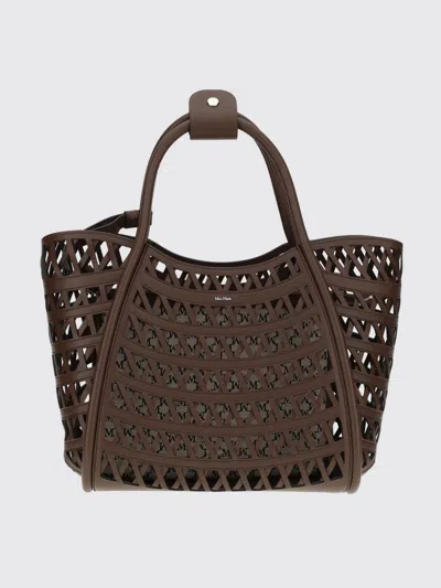 Max Mara Handbag  Woman Color Walnut