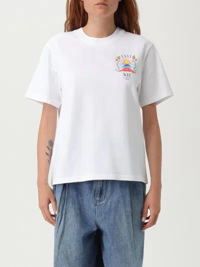 Casablanca Regular Fit T-shirt In White