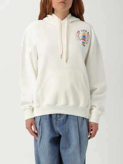 Casablanca "casaway Mountain" Sweatshirt In Neutral