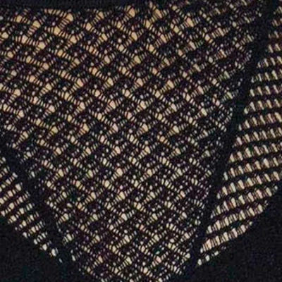 Isabel Marant Abito Lungo Florie Nero In Maglia E Pizzo Donna