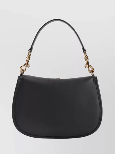 Etro Medium Pony Shoulder Bag In Black