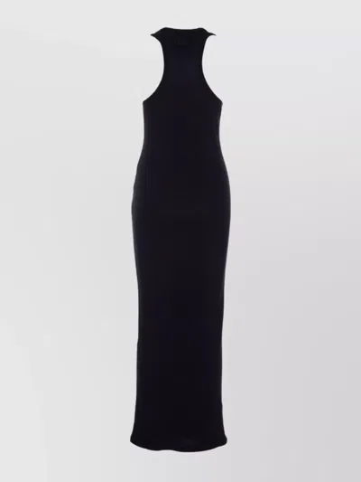 Jean Paul Gaultier Pierced Dress In Black