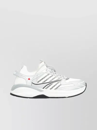 Dsquared2 Low-top Sneakers In Fabric Mesh