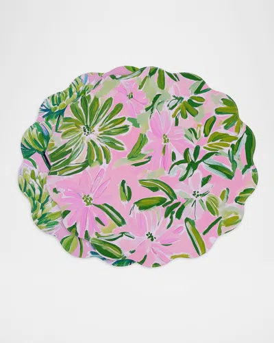 Beatriz Ball Vida Round Placemats, Set Of 4 In Multi