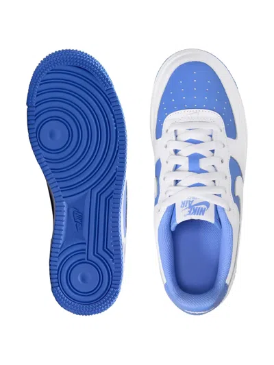 Nike Air Force 1 Low "white/light Blue" Sneakers In White
