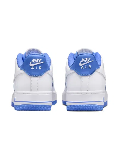 Nike Air Force 1 Low "white/light Blue" Sneakers In White