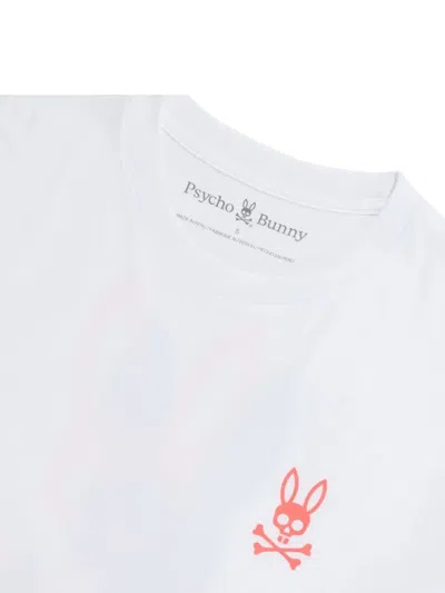 Psycho Bunny Chicago T-shirt In White