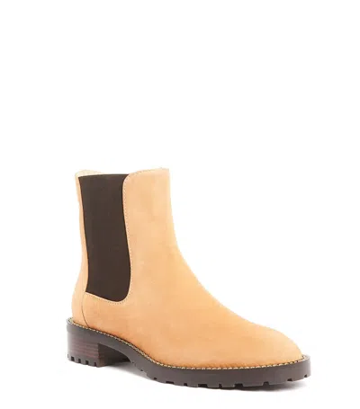 Stuart Weitzman Round-headed Boots In Brown