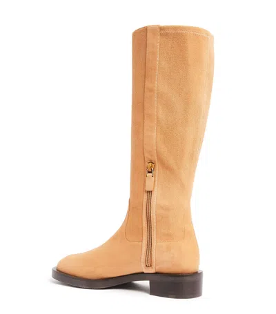 Stuart Weitzman Kaia Knee High Boot In Brown