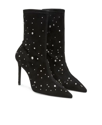 Stuart Weitzman Stiefeletten Mit Kristallen 115mm