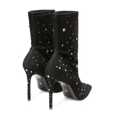 Stuart Weitzman Stiefeletten Mit Kristallen 115mm