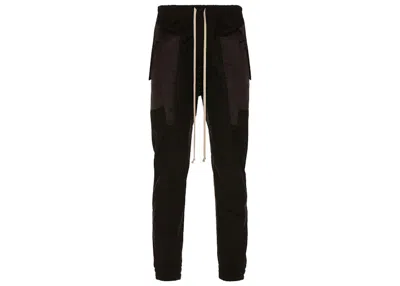 Pre-owned Rick Owens Men's  Biker Jogger Pants In Black