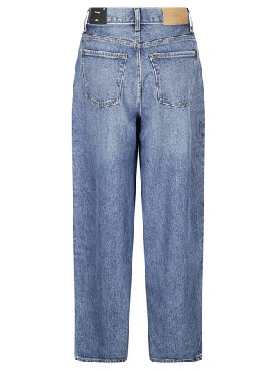 7 For All Mankind Sam Baggy Jasper In Blue