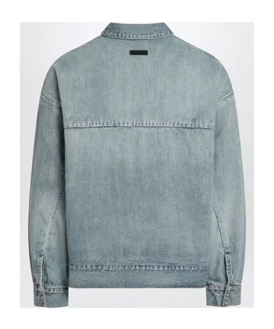 Fear Of God Light Blue Denim Trucker Jacket