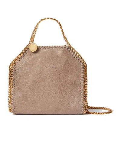 Stella Mccartney Hexagonal-shaped Textured Bag With Chain Strap
