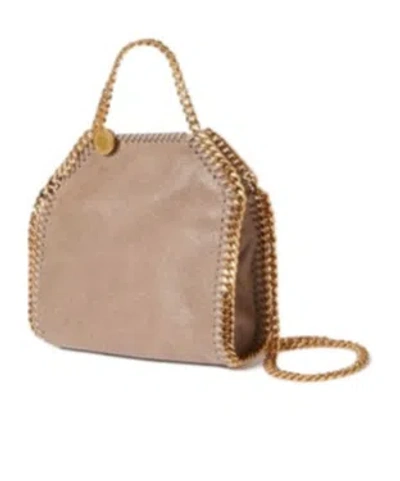 Stella Mccartney Hexagonal-shaped Textured Bag With Chain Strap
