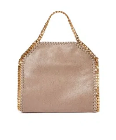 Stella Mccartney Hexagonal-shaped Textured Bag With Chain Strap