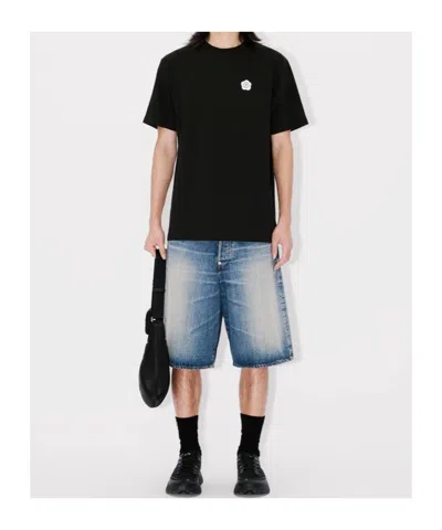 Kenzo Boke Flower 2.0 Classic Cotton T-shirt In Black