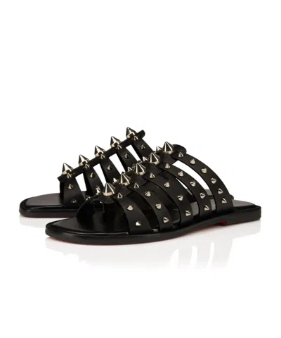 Christian Louboutin Studded Studs Strappy Leather Sandals