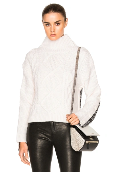 Shop Rag & Bone Ida Turtleneck Sweater In Ivory