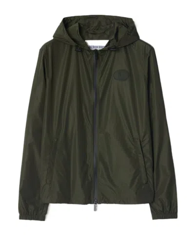 Burberry Knight Stamp Jacket In Green