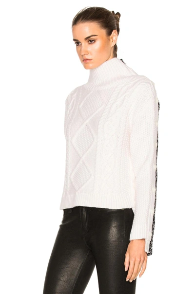 Shop Rag & Bone Ida Turtleneck Sweater In Ivory