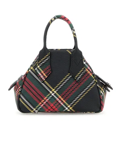 Vivienne Westwood Borsa A Mano Yasmine Mini In Similpelle Stampata Donna In Multi